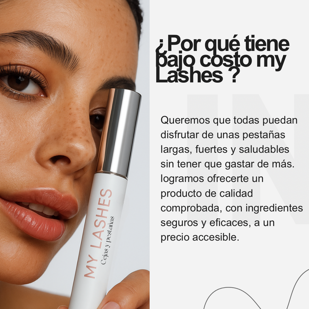 Serum My Lashes – Pestañas Más Largas en 4 Semanas🩷 ‼️