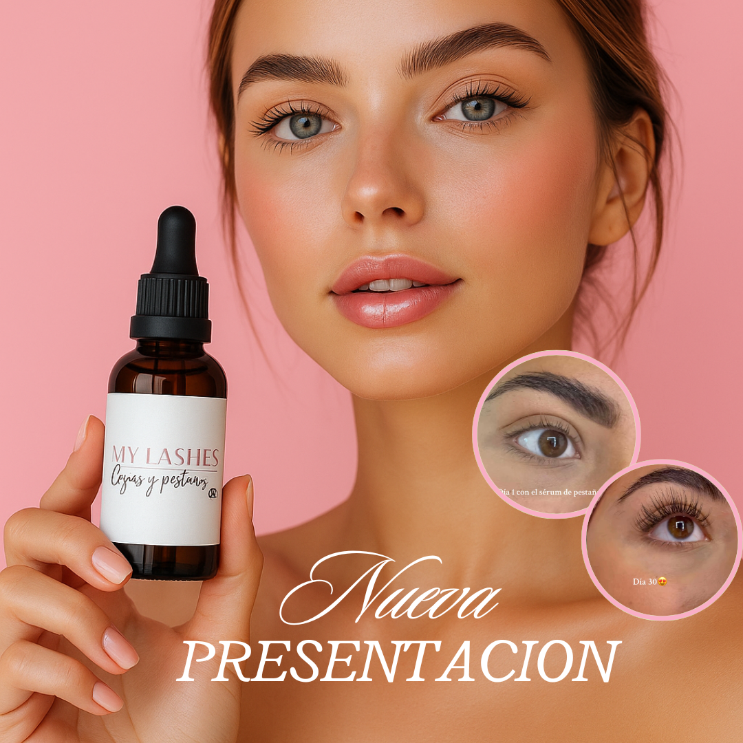 Serum My Lashes – Pestañas Más Largas en 4 Semanas🩷 ‼️