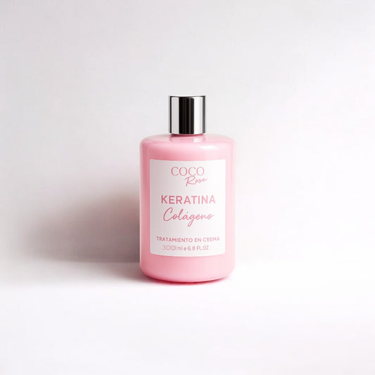 Crema termo protectora - keratina +colageno
