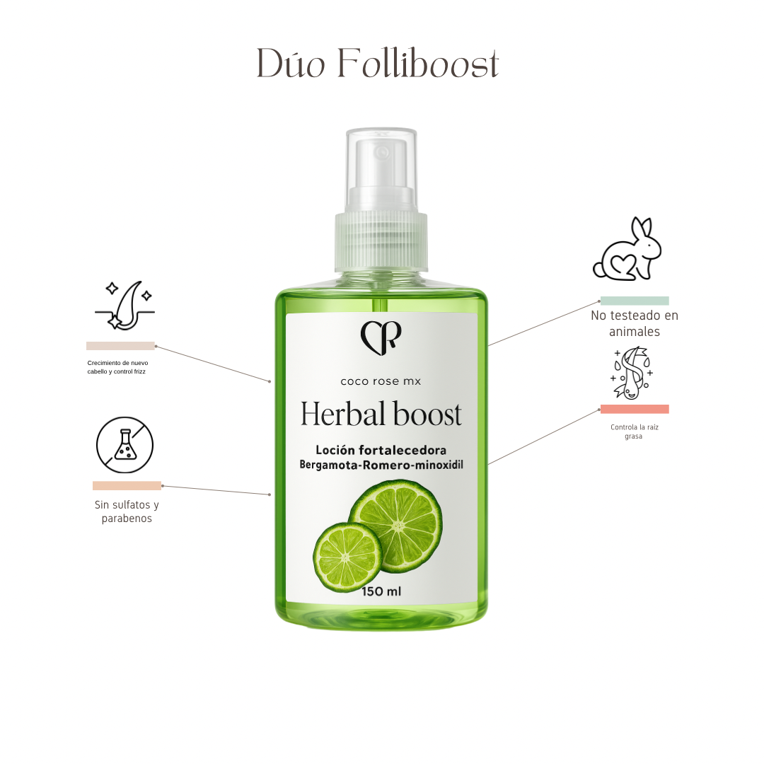 Tónico capilar estimulador de crecimiento y regulador de sebo (bergamora romero y minoxidil 5%)