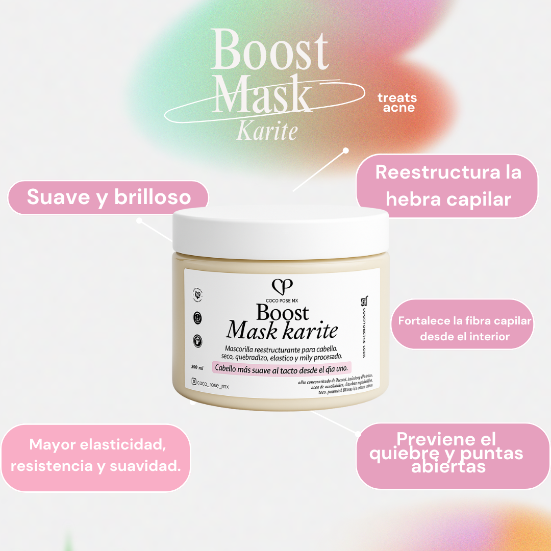 Boost Mask karite (ceramidas y plex) ‼️