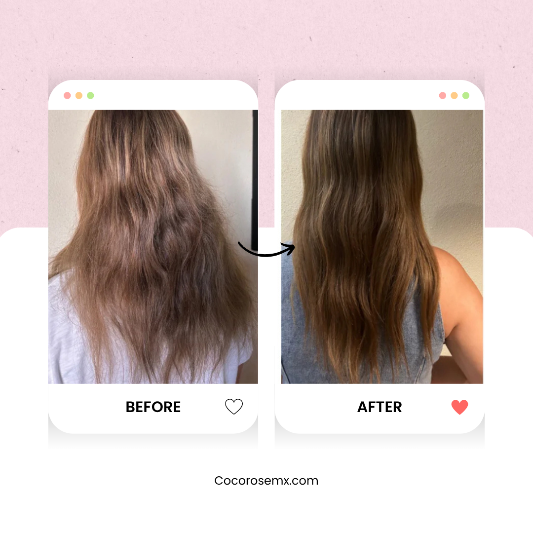 Kit revitalizante efecto ✨GLASS HAIR ✨jalea real✨(cabello procesado)🍯