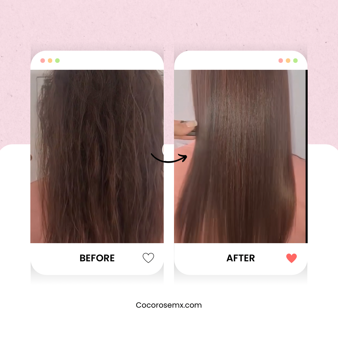 Kit revitalizante efecto ✨GLASS HAIR ✨jalea real✨(cabello procesado)🍯