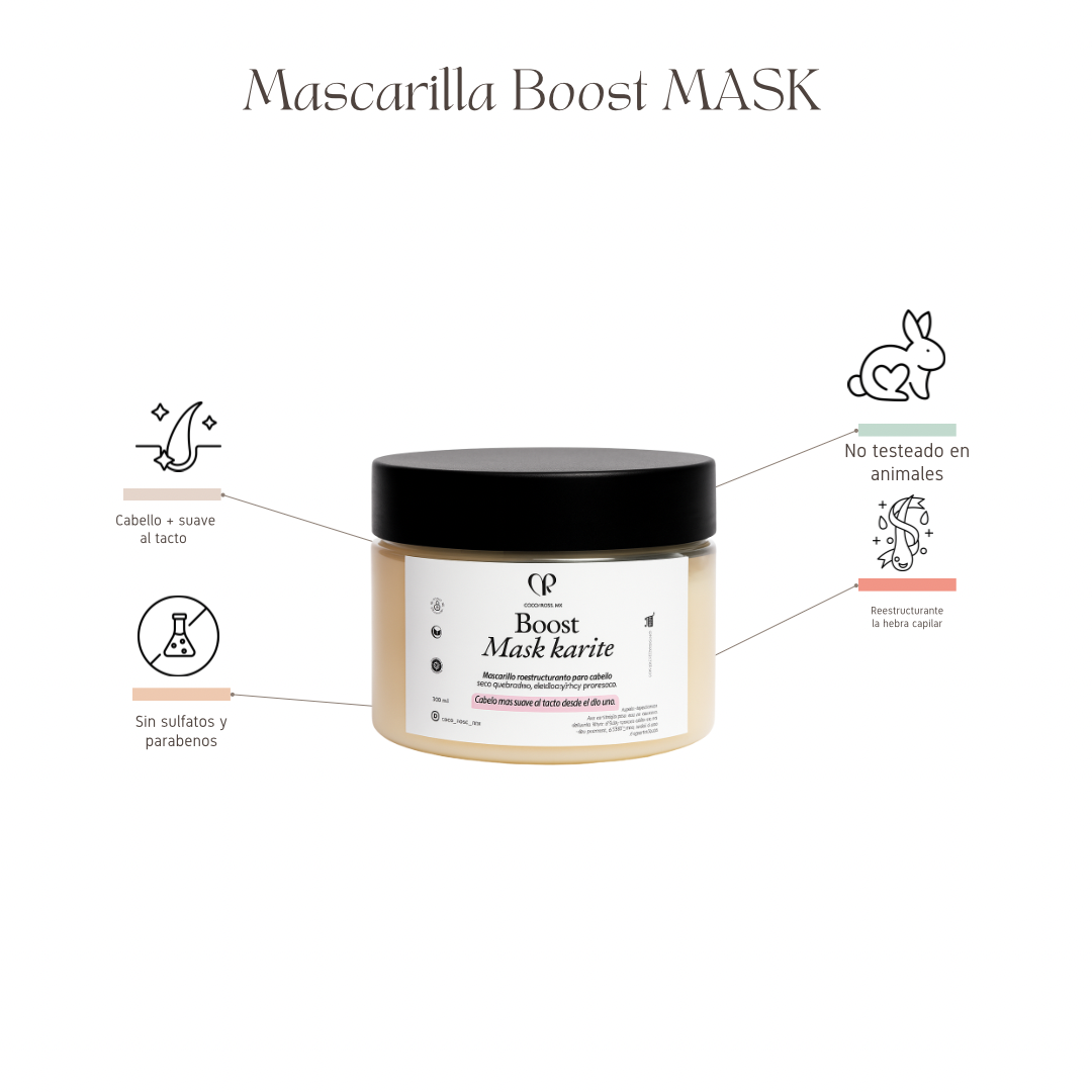 Boost Mask karite (ceramidas y plex) ‼️