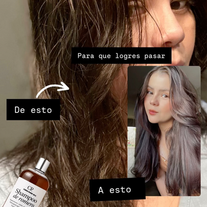 Shampoo extracto de romero y miel 🍯 (CABELLO FINO y Muy graso)