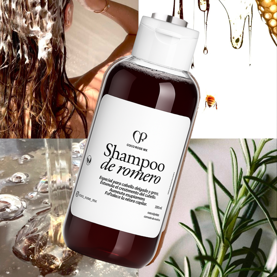 Dúo nutricion romero y miel 🍯 (CABELLO FINO y graso)