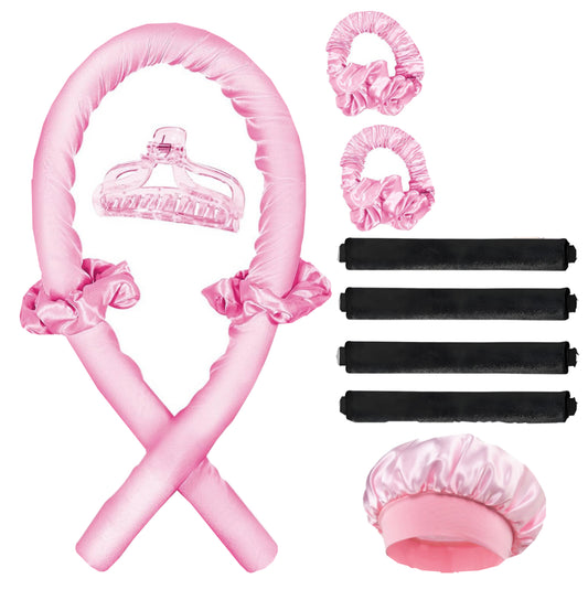 Ser rizador de cabello con gorrito
