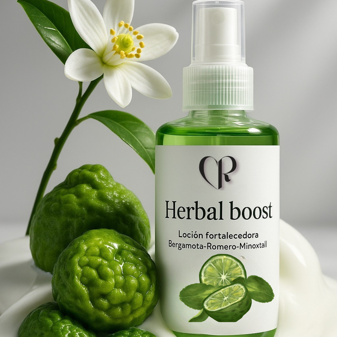 Tónico estimulador de crecimiento y regulador de sebo (bergamora romero y minoxidil 5%)
