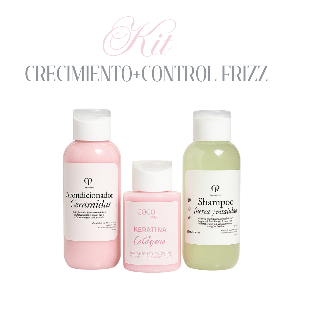 Kit crecimiento + control frizz