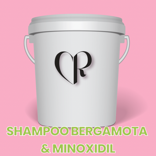 Shampoo bergamota y minoxil Galón 20 litros